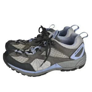 Merrell Avian Light Ventilator Hiking Shoes Outdoor Athletic Gray Sneaker Size 9